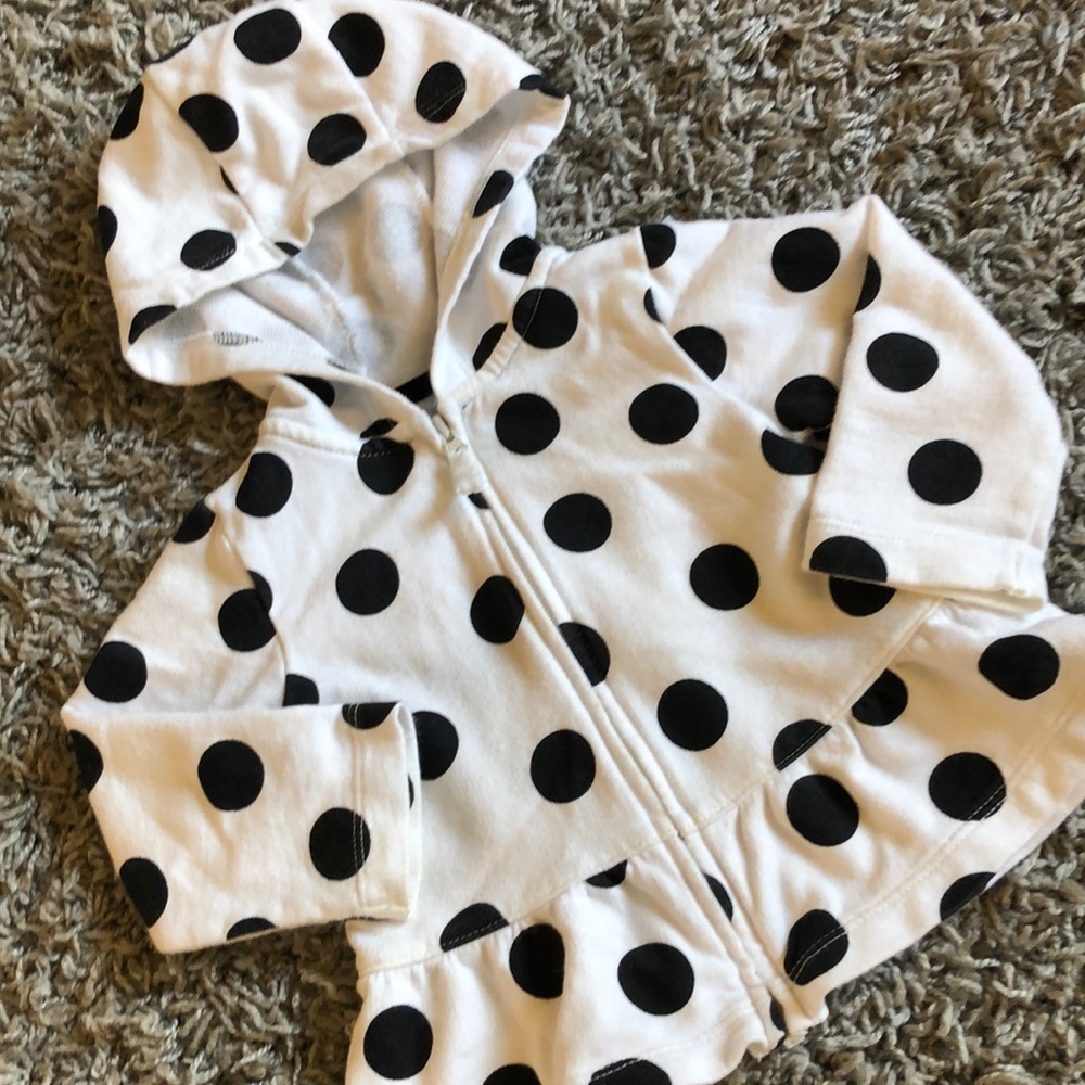 Carters Infant Girl Zip-Up Jacket